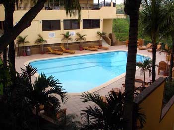 Vue du condominium de Playa Flamingo, Costa Rica